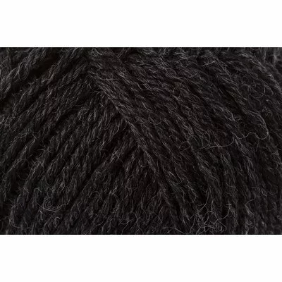 Wool Yarn - Wool125 - Dark Grey Melange 00197