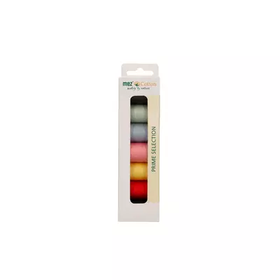 Ata de cusut din bumbac Mez Cotton - Standard Set II - 7 culori