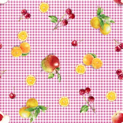 Bumbac imprimat digital - Fruit Picnic