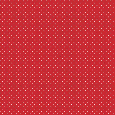 Bumbac imprimat - Petit Dot Red - cupon 40cm