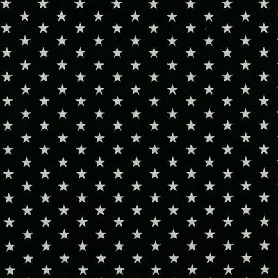 Bumbac imprimat - Petit Stars Black