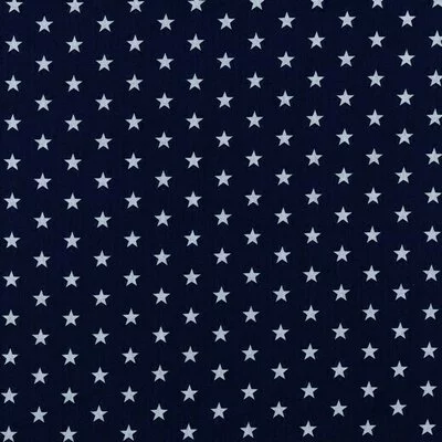 Bumbac imprimat - Petit Stars Navy