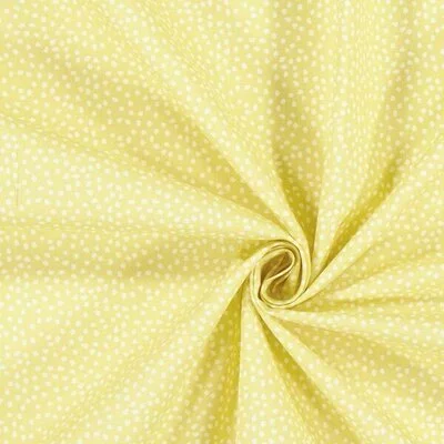 Bumbac imprimat - Tassi Yellow - cupon 1.15cm