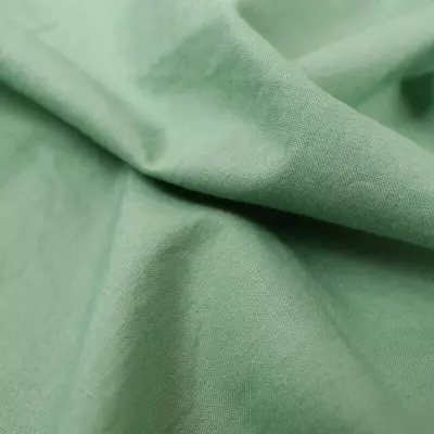 Bumbac prespalat uni - Romarin - cupon 95 cm