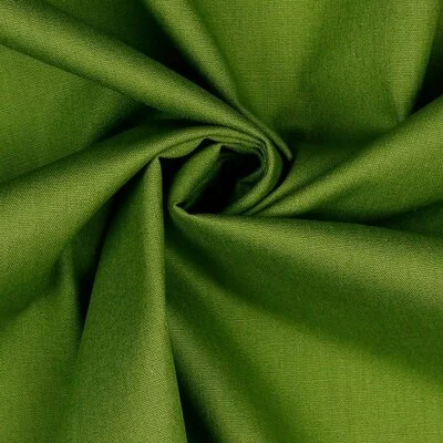 Poplin bumbac uni - Green