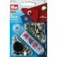 Set capse Anorak argintii -12 mm