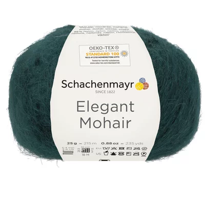 Fir Elegant Mohair - Petrol 00069