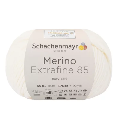 Fir lana - Merino Extrafine 85 Cream 00202