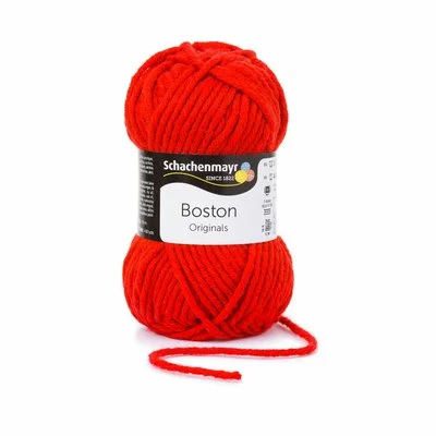 Fire lana si acril Boston-Red 00030