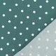 Jerse bumbac - Dots Old Green