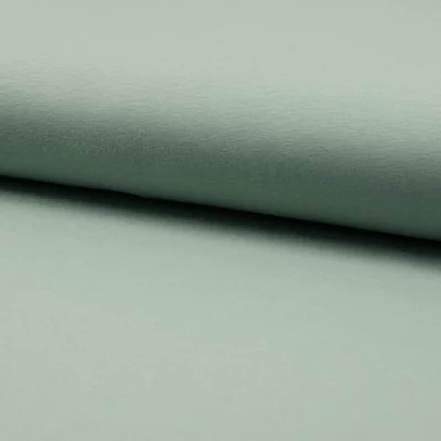 Jerse bumbac uni - Dusty Khaki - cupon 90 cm