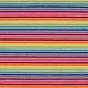 Jerse de bumbac - Multicolor Stripes - cupon 70cm