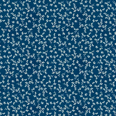 Material 100% In Imprimat - Ditsy Floral Navy - cupon 50cm
