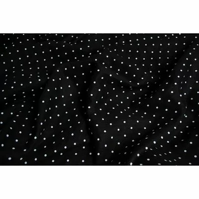 Material 100% In imprimat - Mini Dots Black
