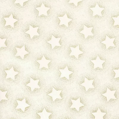Material bumbac - Christmas Stars Ivory - cupon 50cm