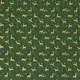 Material bumbac Craciun - Golden Deers Green