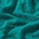 Muselina cu buline aurii - Glitz Emerald