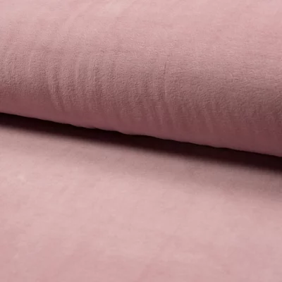 Plush bumbac Nicky Velour - Dusty Pink - cupon 28cm