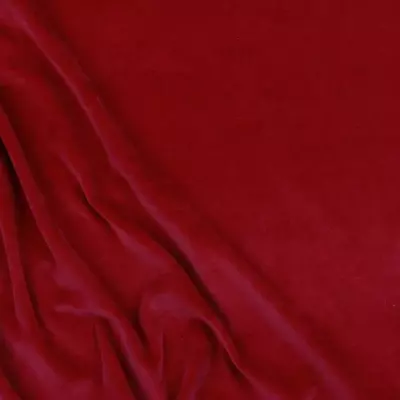 Plush bumbac Nicky Velour - Red 08048.006