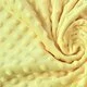 Plush Minky Dot - Light Yellow
