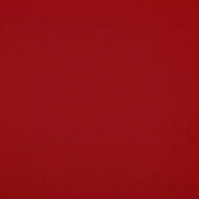 Poplin bumbac uni - Red - cupon 90cm