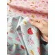 Poplin imprimat - Chic Cats Mint