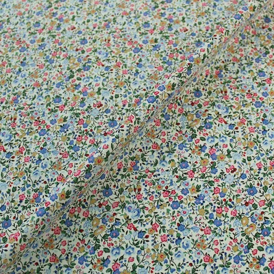 Poplin imprimat - Liberty Florals Blue