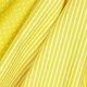 Poplin imprimat - Petit Stripe Yellow
