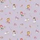 Poplin imprimat - Princess Garden Lilac - cupon 1m