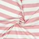 Poplin imprimat - Stripe Rose 2.5 cm