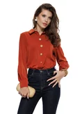 Blugi dama evazati premium indigo elastici talie medie manseta lata picture - 2