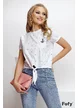 Blugi dama premium conici cu pense albastru deschis elastici cu sirag de perle si material elastic