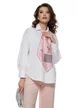 Blugi dama premium water pink fashion trend 2026 cu strasuri si inchidere asimetrica