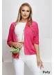 Bluza dama de primavara din tricot premium ciclame stil cardigan