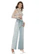 Bluza dama eleganta alba din dantela chantily premium elastica