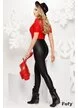 Colant dama negru modelator cu efect pushup
