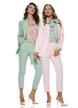 Compleu dama elegant roz sacou cu revere si cordon pantalon conic