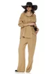 Compleu dama premium fango din in 100% camasa si pantalon