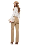 Blugi dama camel croială modernă, talie medie, denim lejer picture - 8