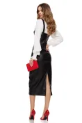 Bluza dama eleganta alba Fofy cu jabou elaborat detasabil  si mansete conturate cu dantela picture - 7