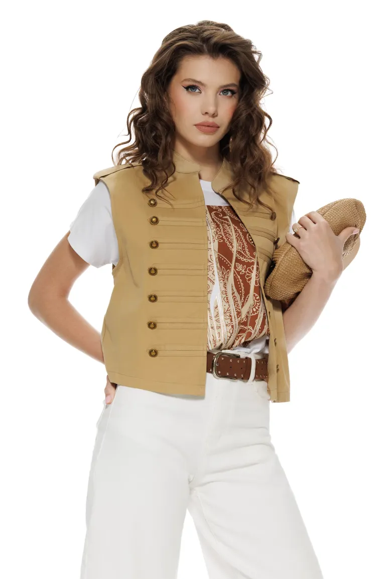 Blugi dama albi premium cu centura balloon fashion trend 2026 supersoft picture - 8