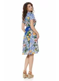 Rochie de vara Fofy stil camasa imprimeu Amalfi picture - 2