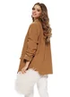 Sacou dama elegant office camel