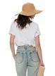 Tricou dama din bumbac premium pelicula aurie bej girl safari summer 2026
