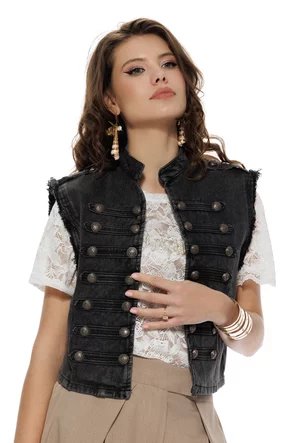 Vesta dama neagra din blug Napoleon summer 2026