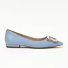 Balerini Piele Naturala Blue cu accesorii Ellen picture - 1