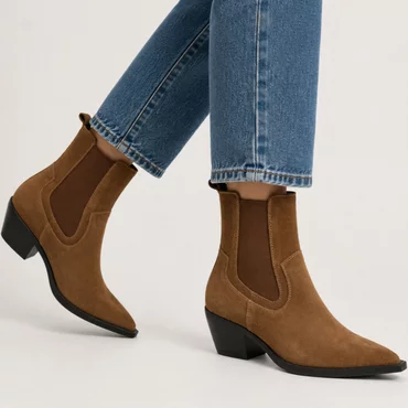 Ciocate dama Piele Naturala Camel Helen