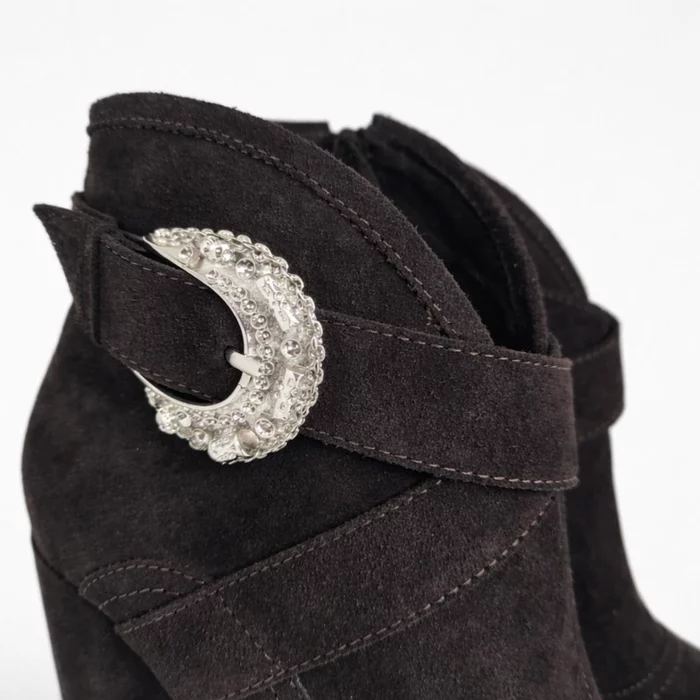 Ciocate Piele Naturala Maro Western Chocolate picture - 5