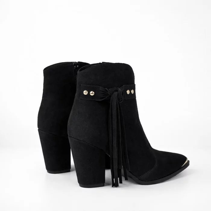 Ciocate Piele Naturala Negre Black Rebel picture - 6