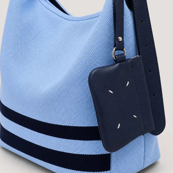 Geanta dama de vara din Textil Blue Marina picture - 2